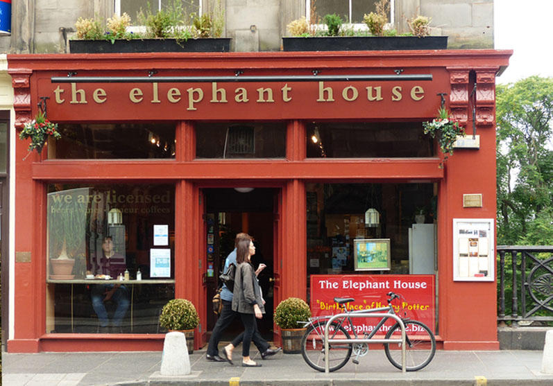 The Elephant House: Edinburgh, Scotland The Elephant House: Edinburgh, Scotland