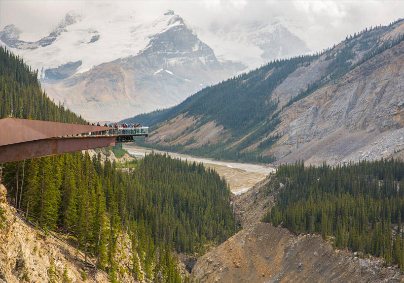 Columbia Icefield Skywalk, Canada Columbia Icefield Skywalk, Canada
